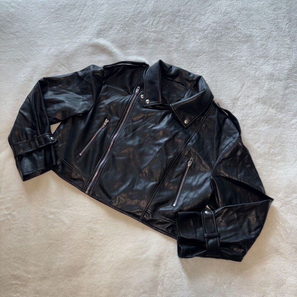 Blank NYC - Faux Leather Cropped Jacket